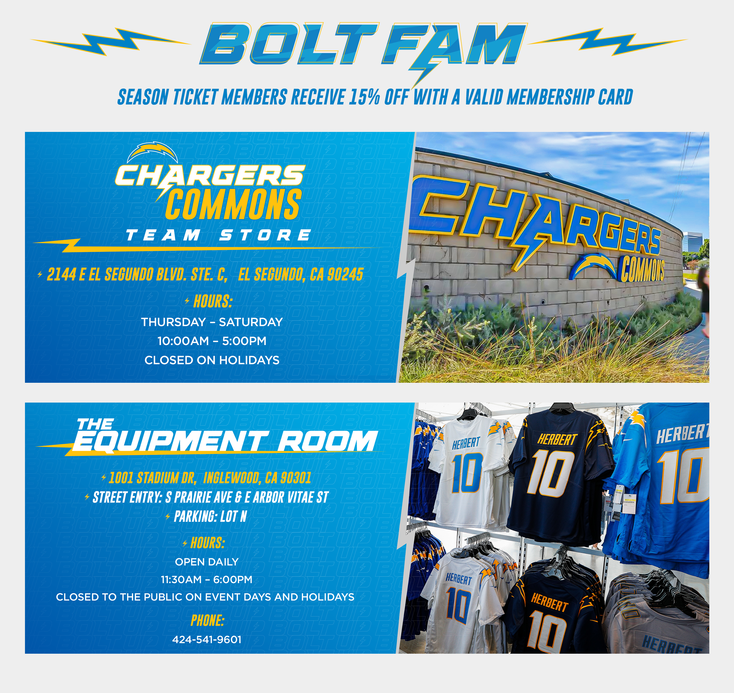 Team Store Hours