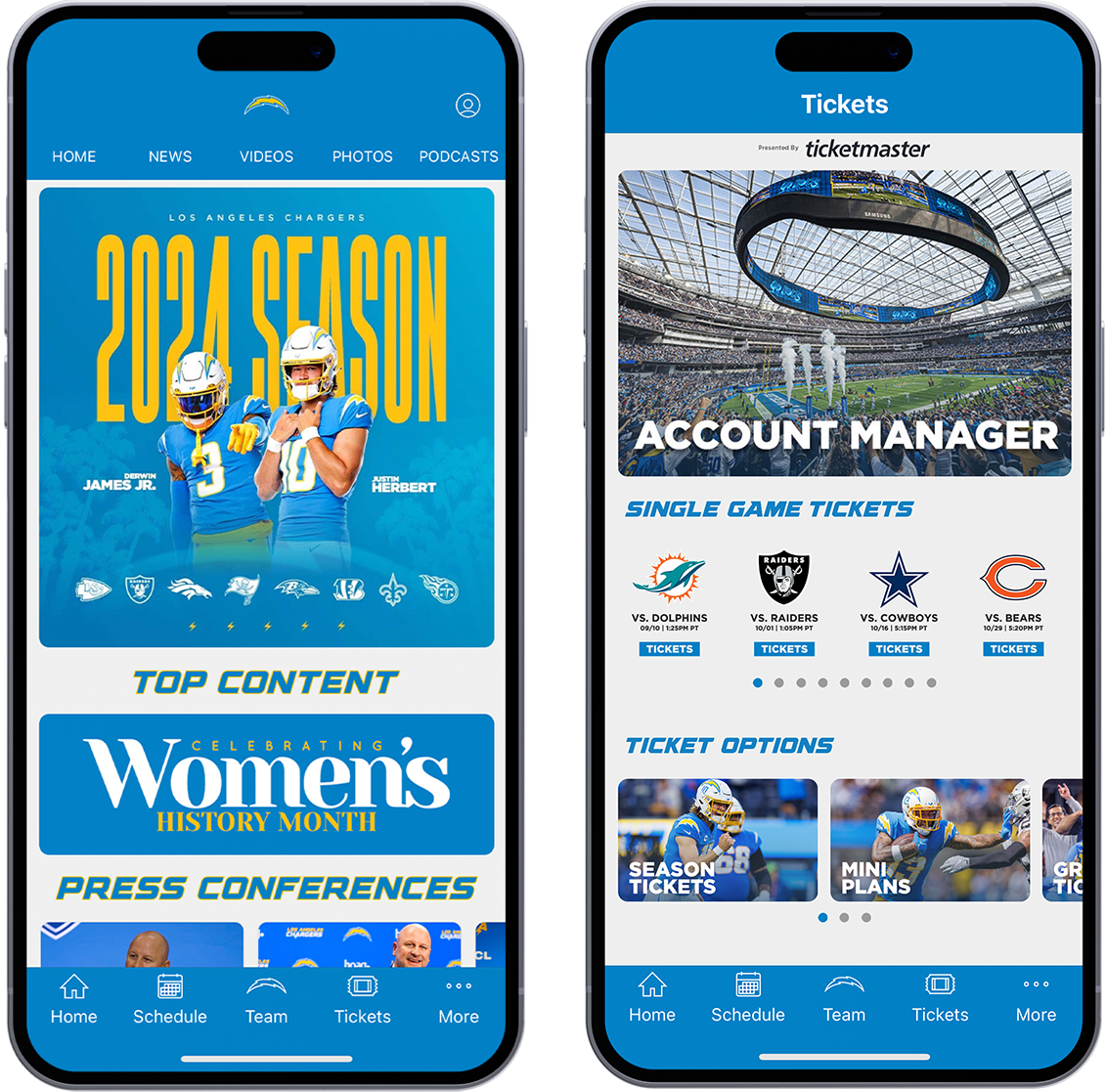 Los Angeles Chargers Mobile Ticketing | Los Angeles Chargers - chargers.com