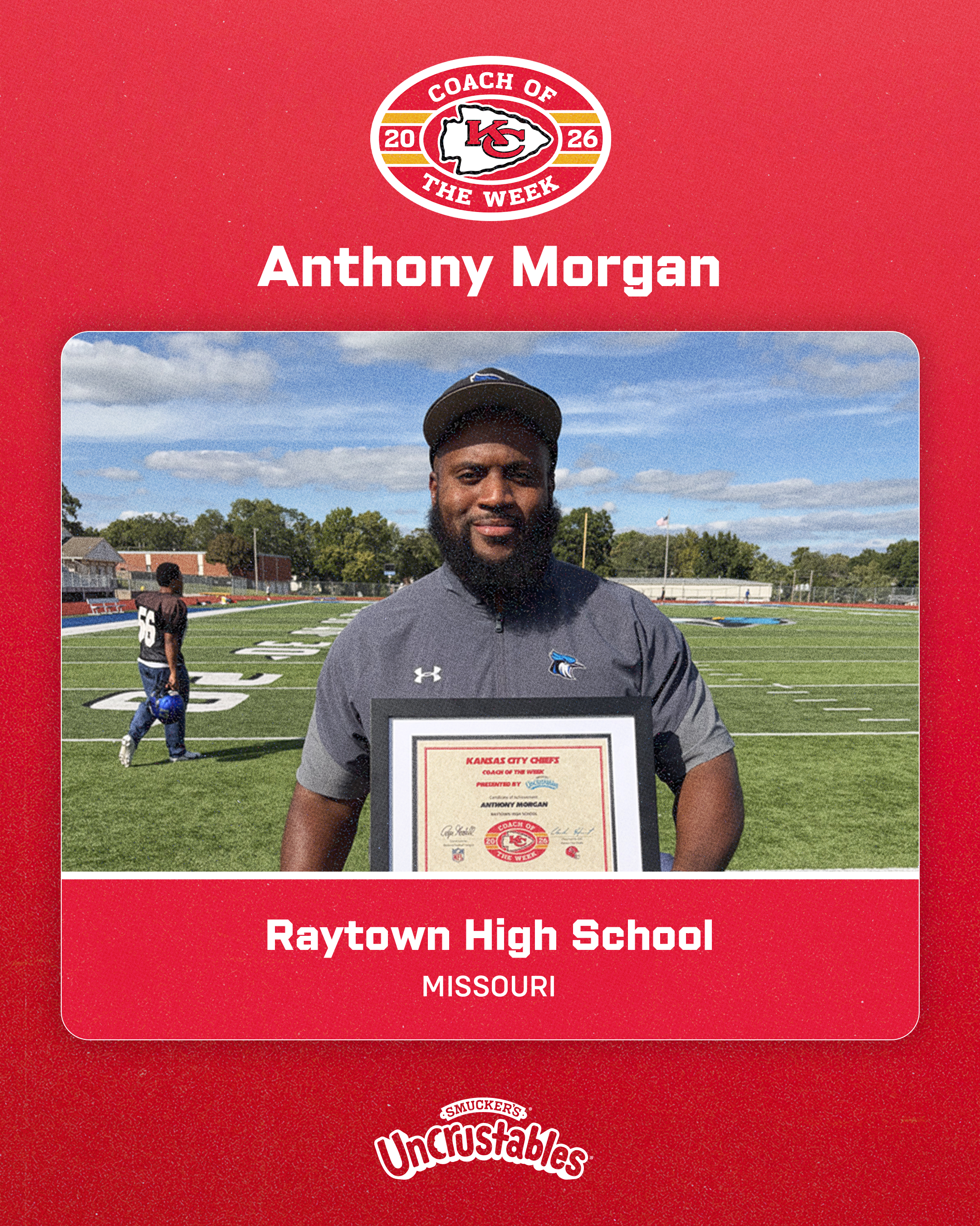 Head Coach Anthony Morgan