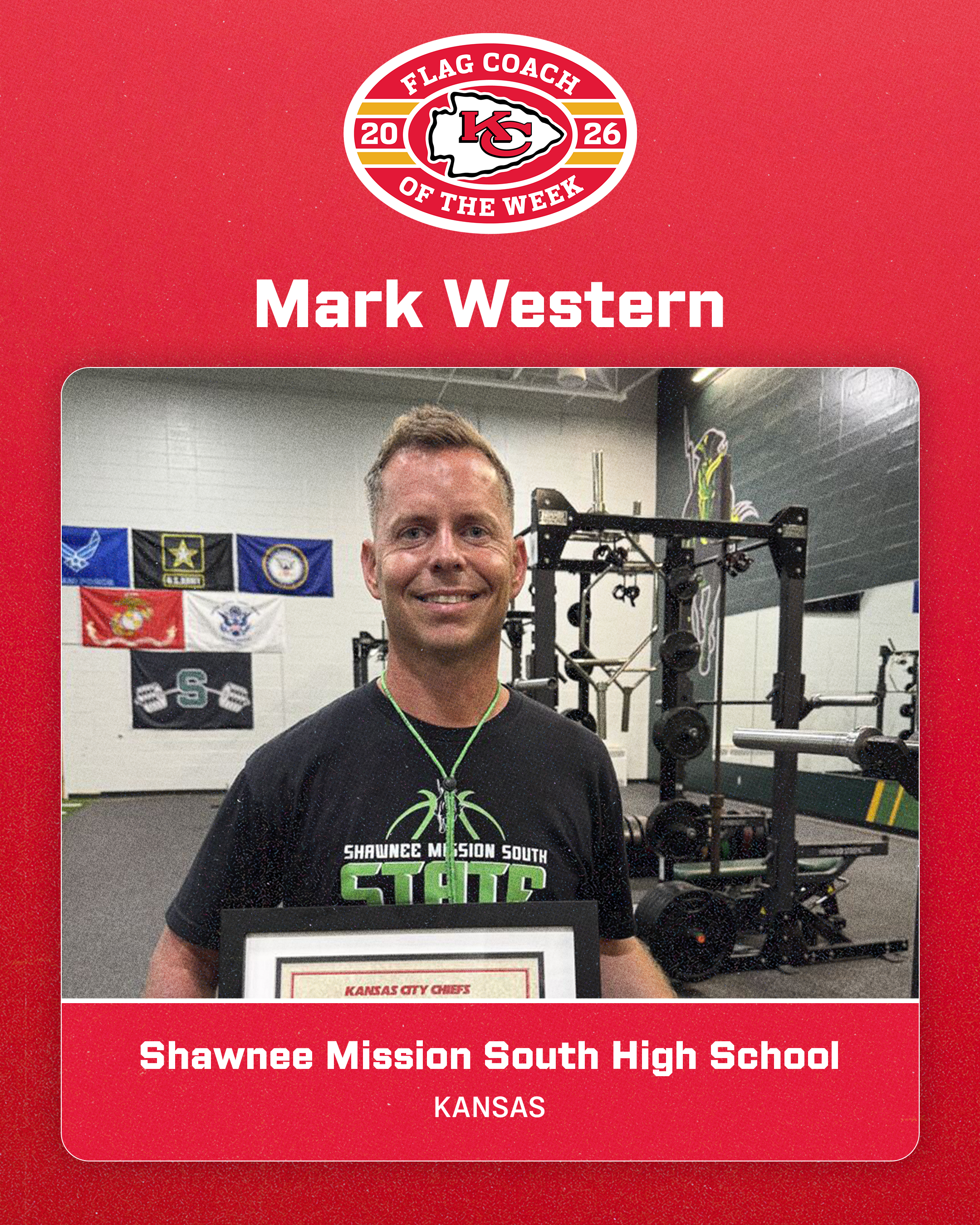 Head Coach Mark Western