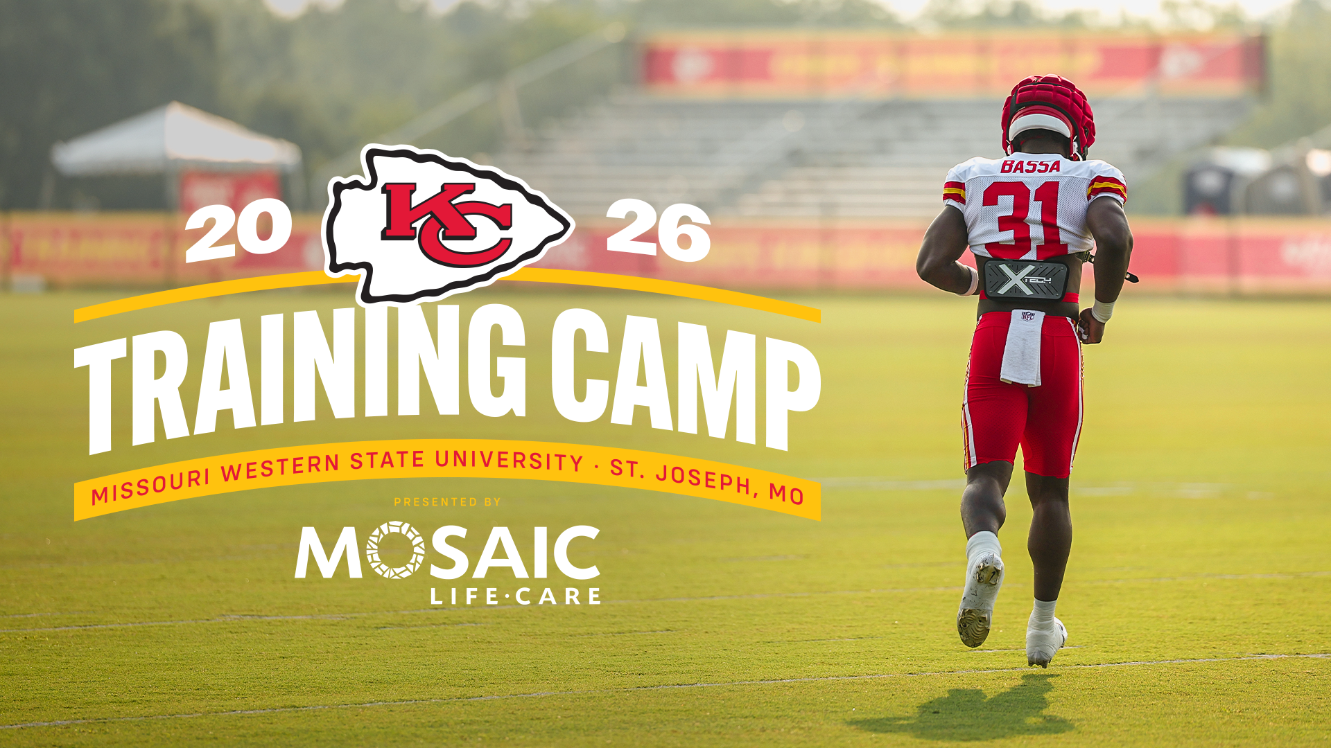 2026 Chiefs Training Camp Presented By Mosaic Life Care