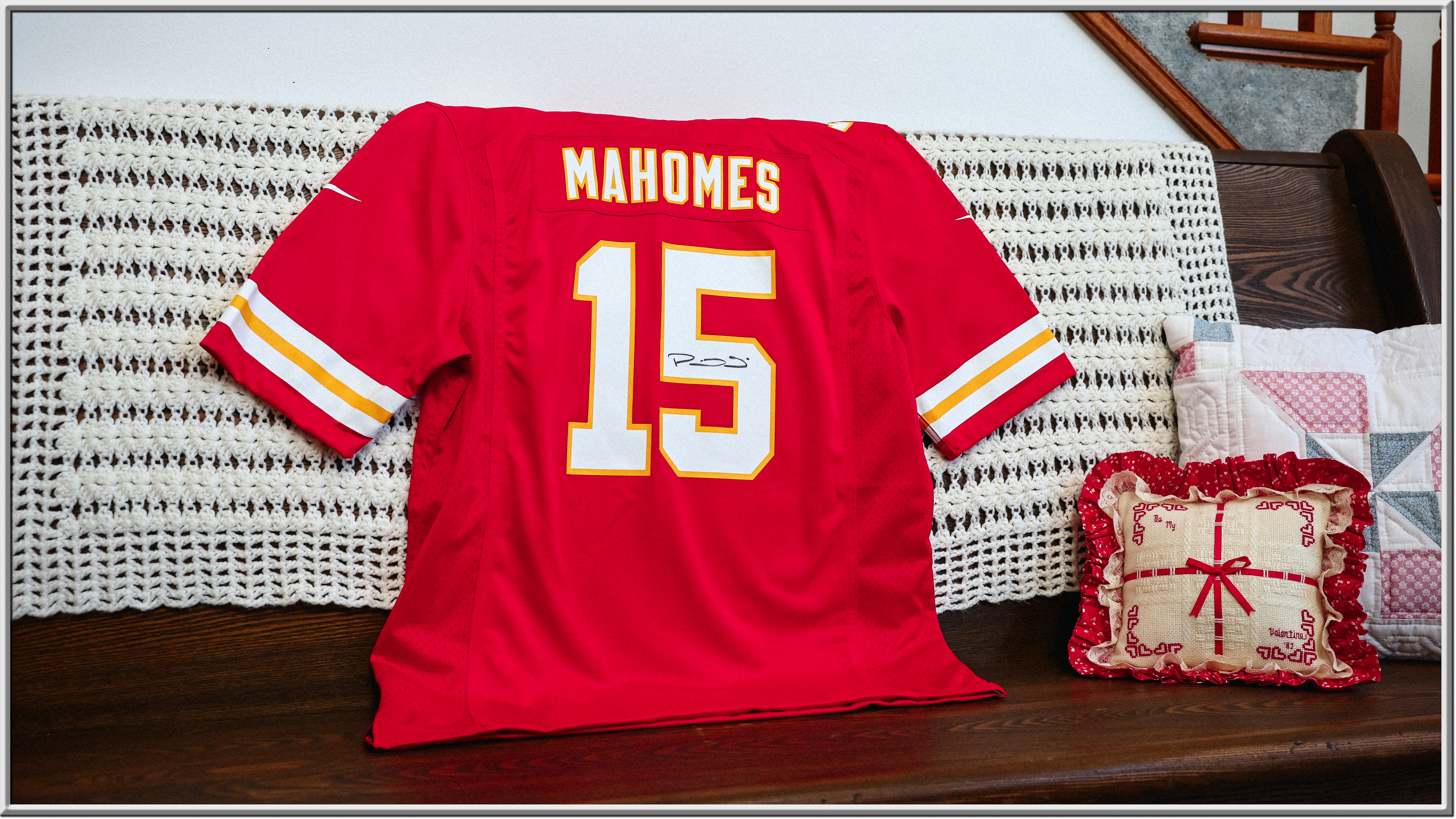 Image of Patrick Mahomes Signed Jersey