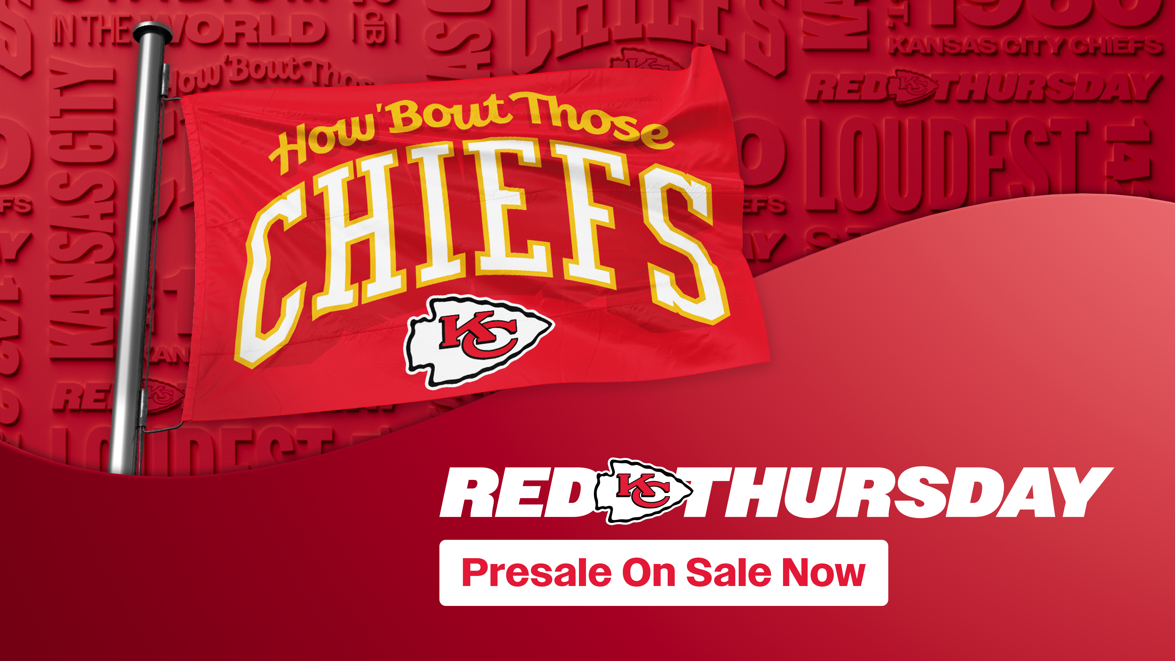 Red Thursday Flag Presale is LIVE!