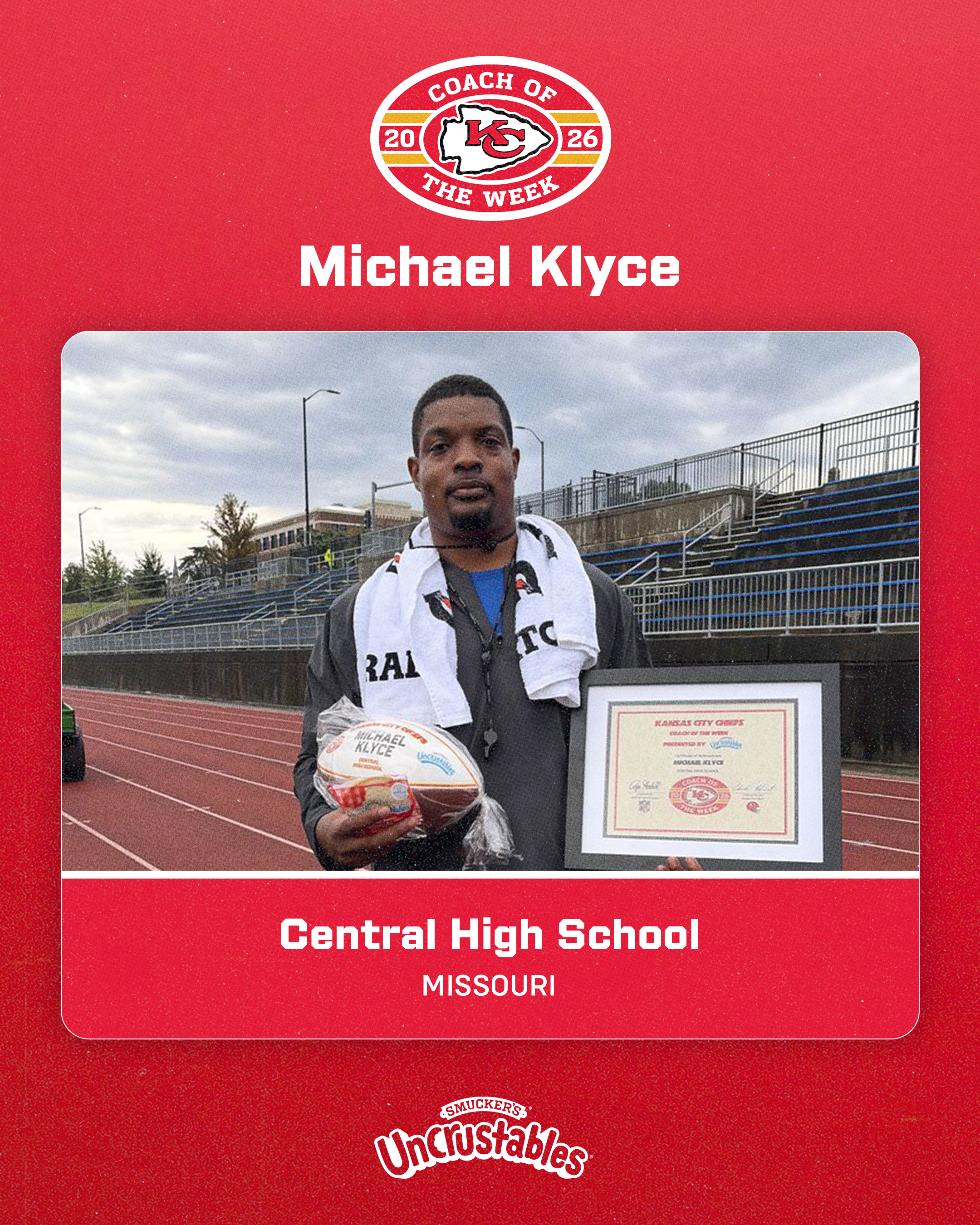 Head Coach Michael Klyce