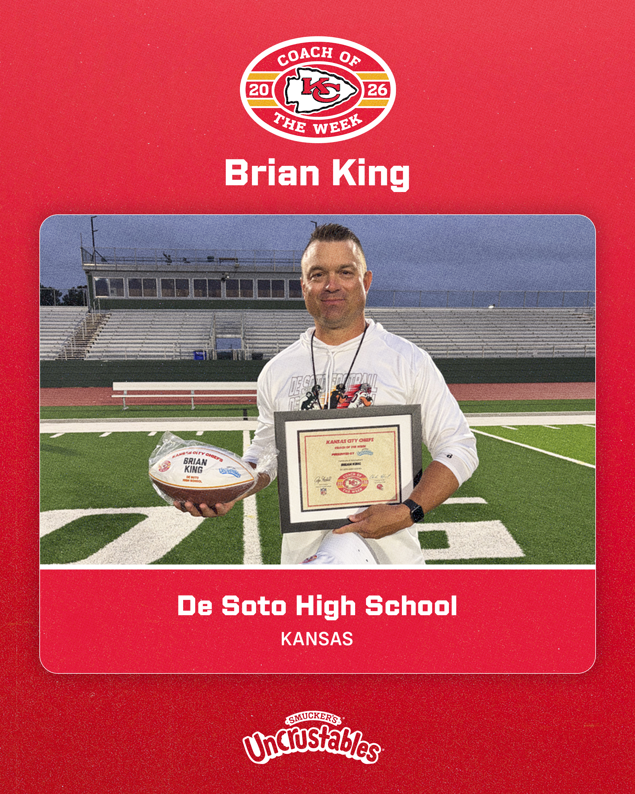 Head Coach Brian King