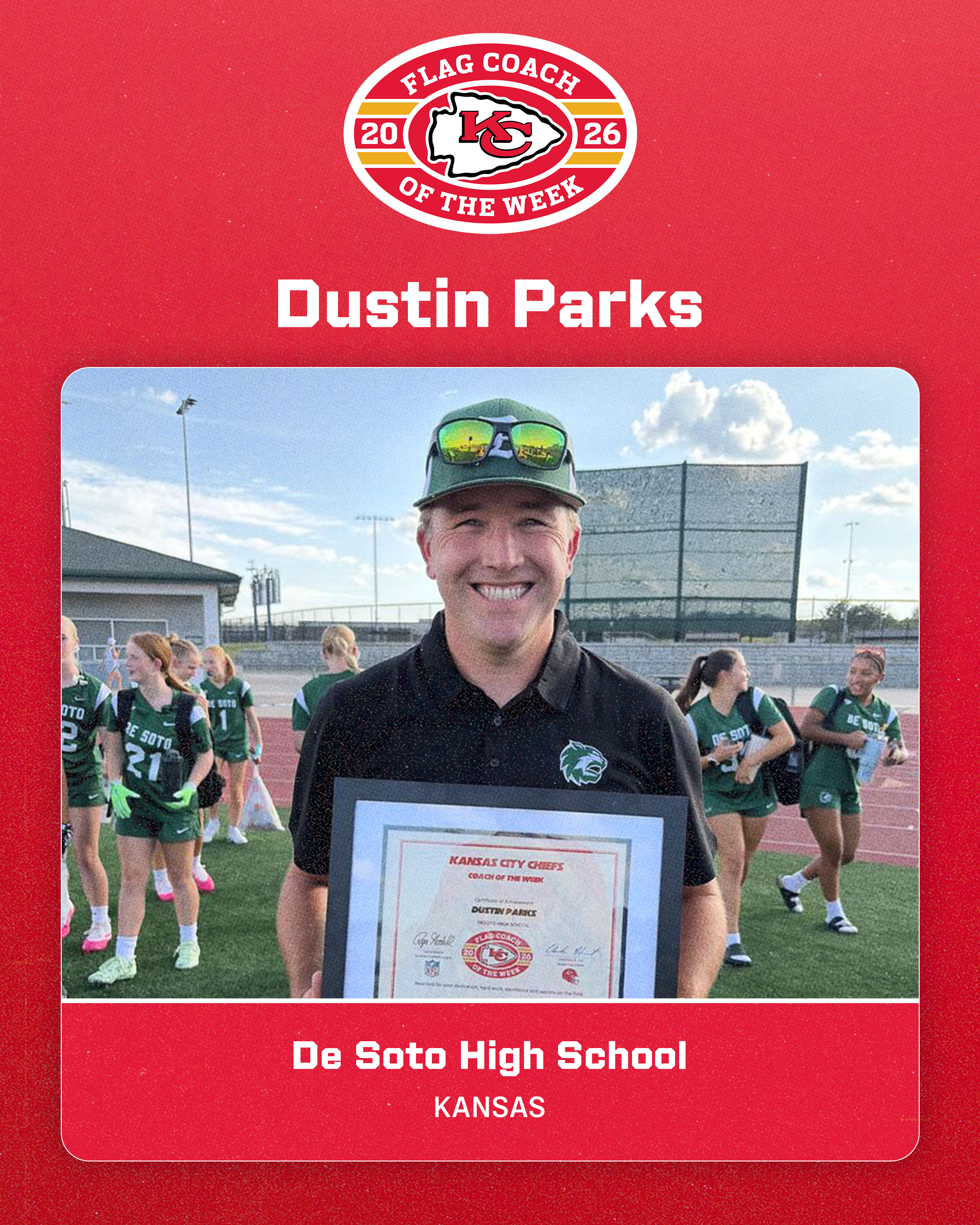 Head Coach Dustin Parks