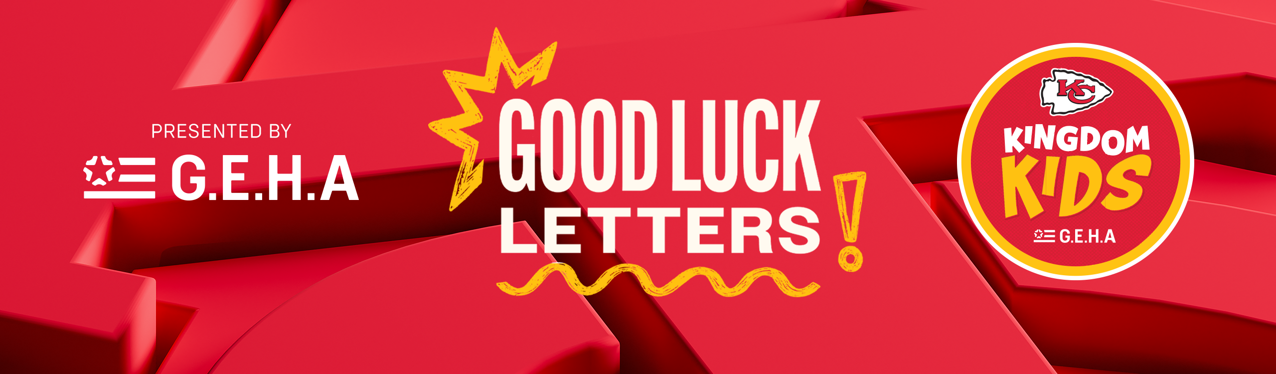 Good Luck Letters presented by G.E.H.A