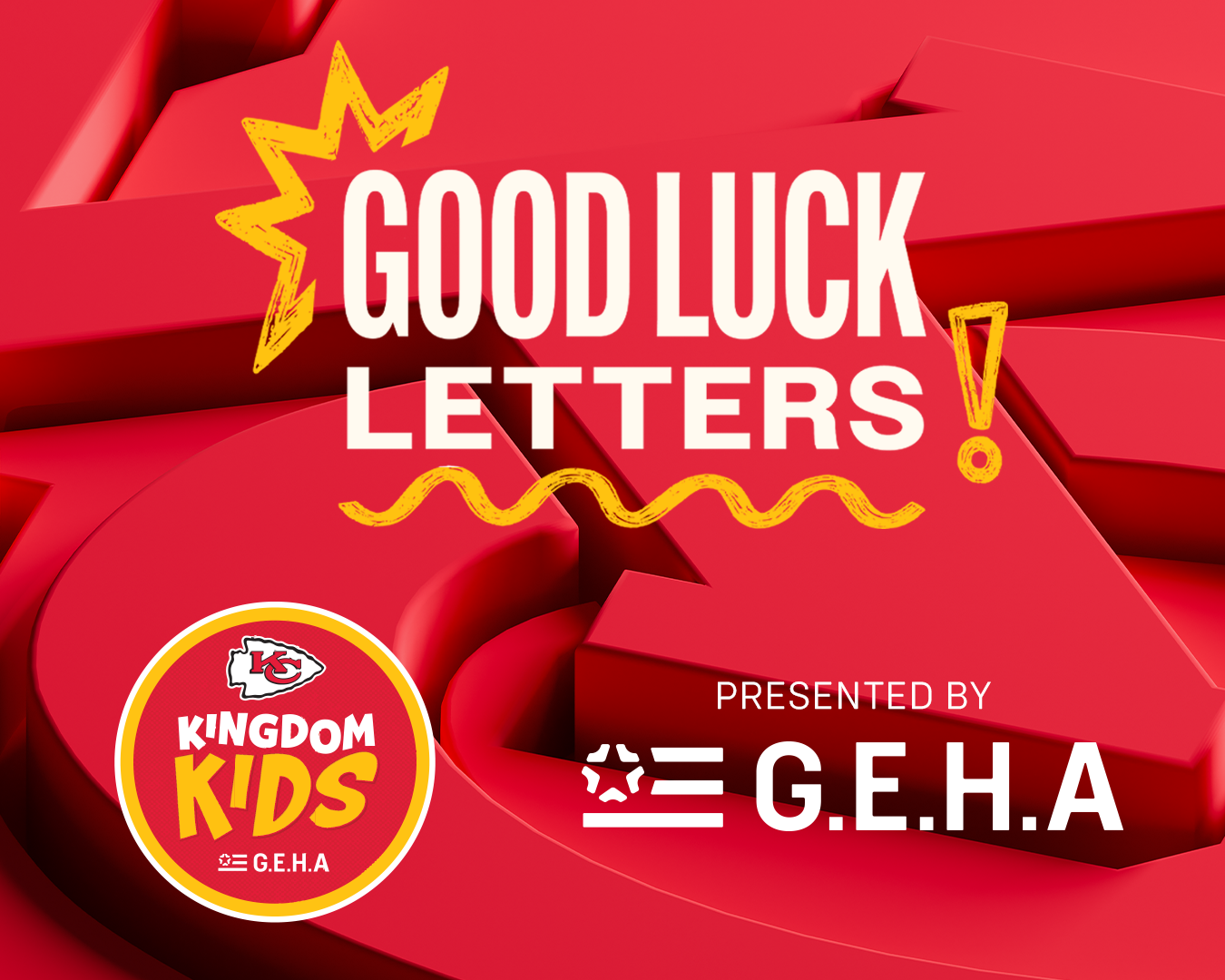 Good Luck Letters presented by G.E.H.A