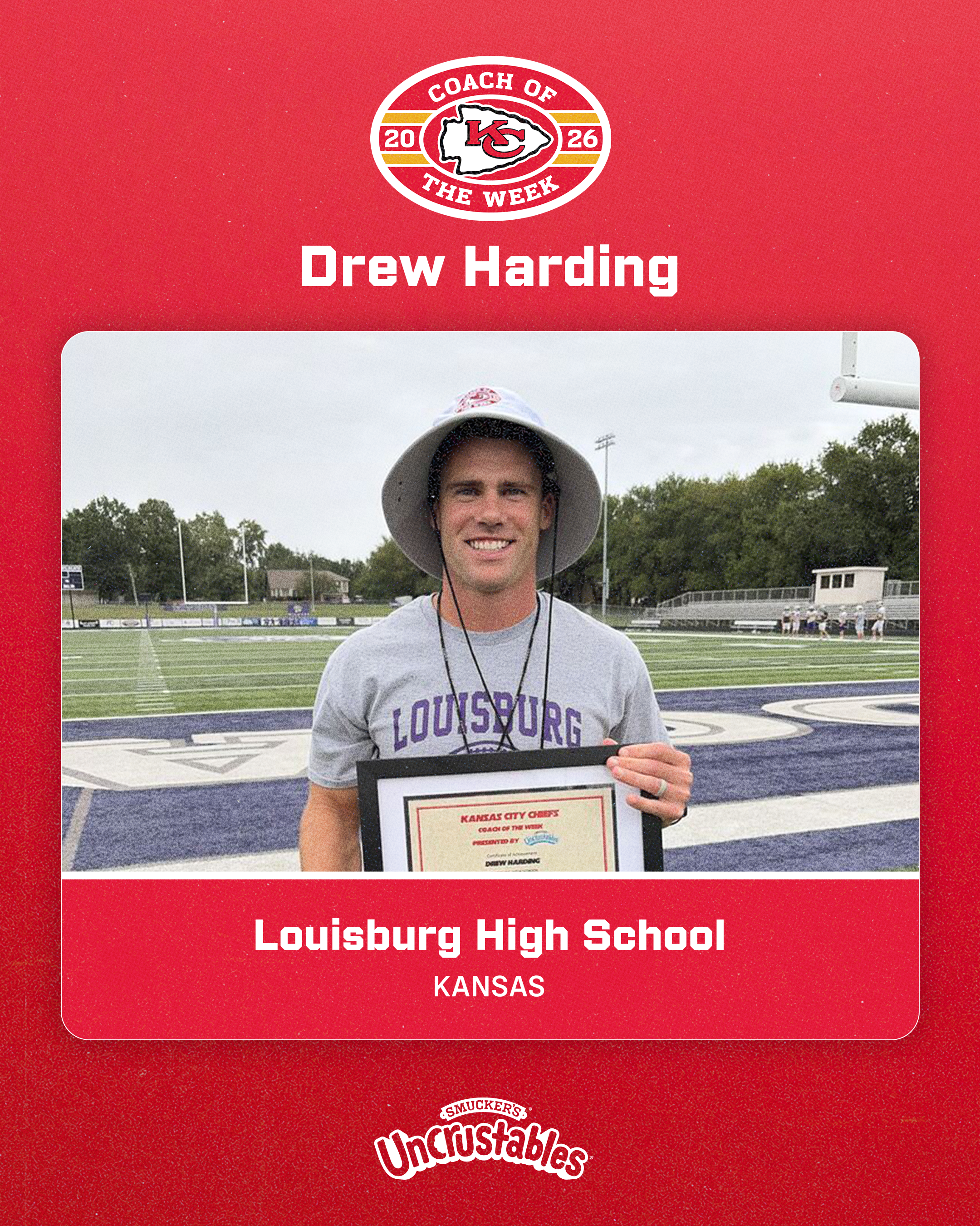 Head Coach Drew Harding