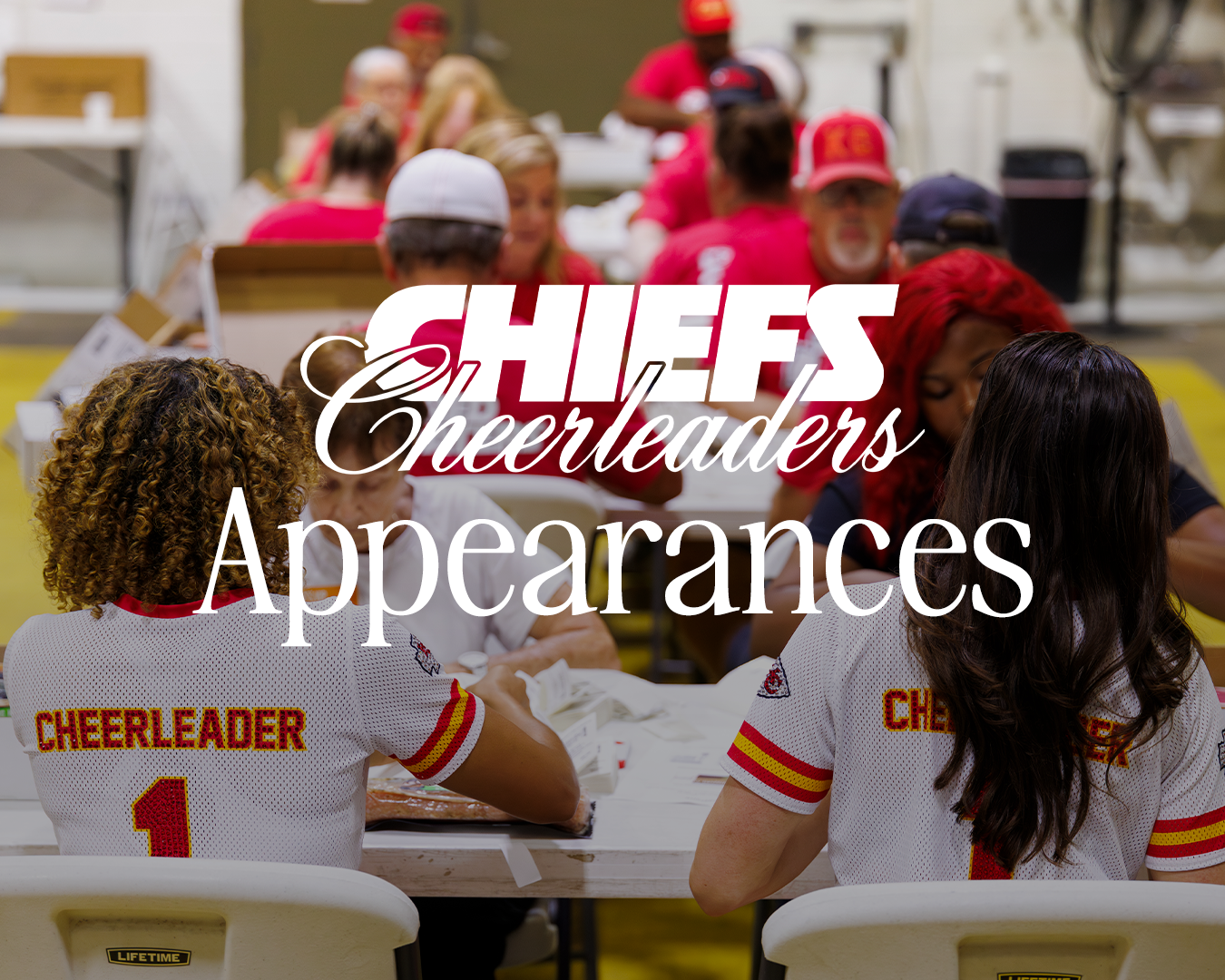 Chiefs Cheerleaders Appearances 