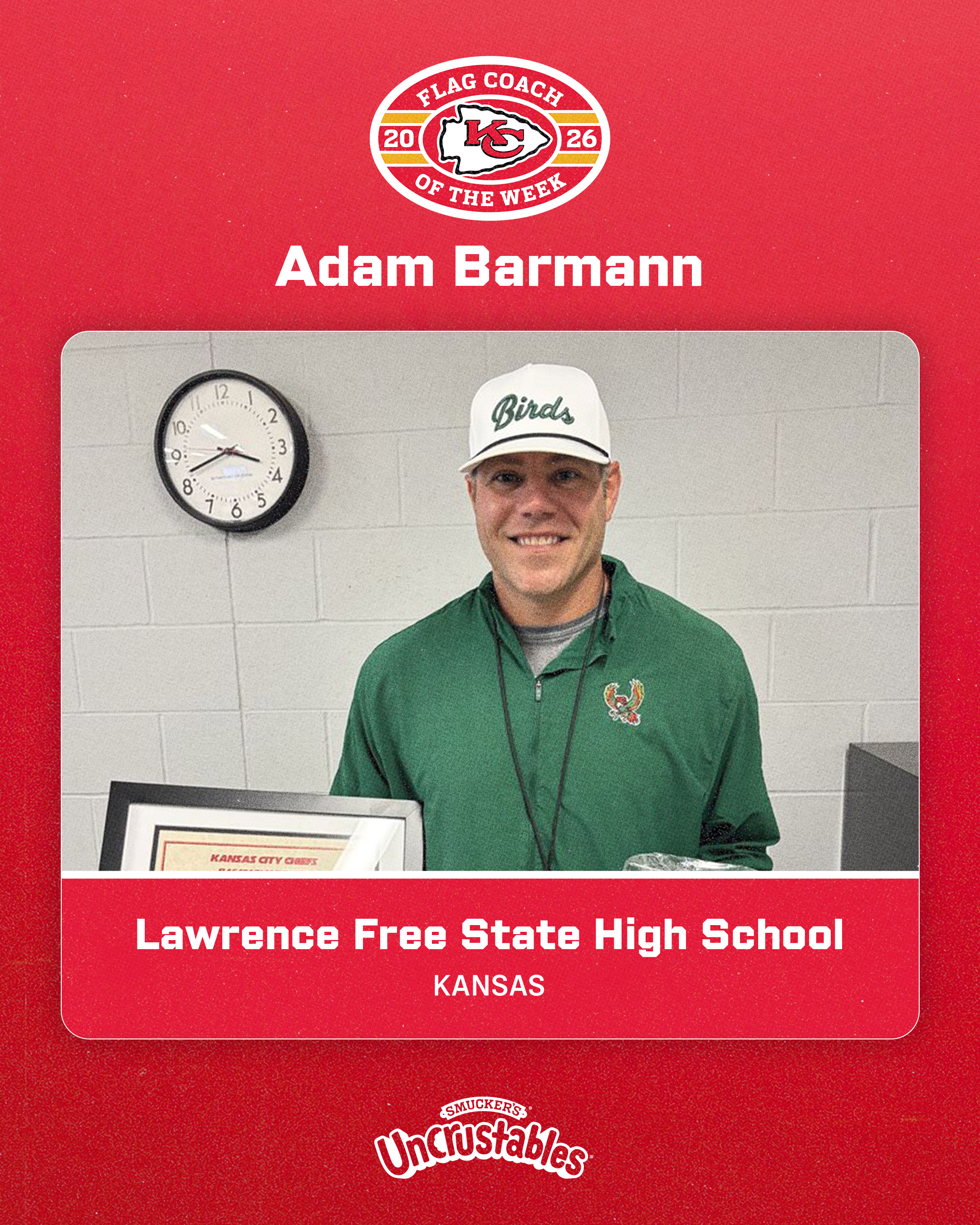 Head Coach Adam Barmann