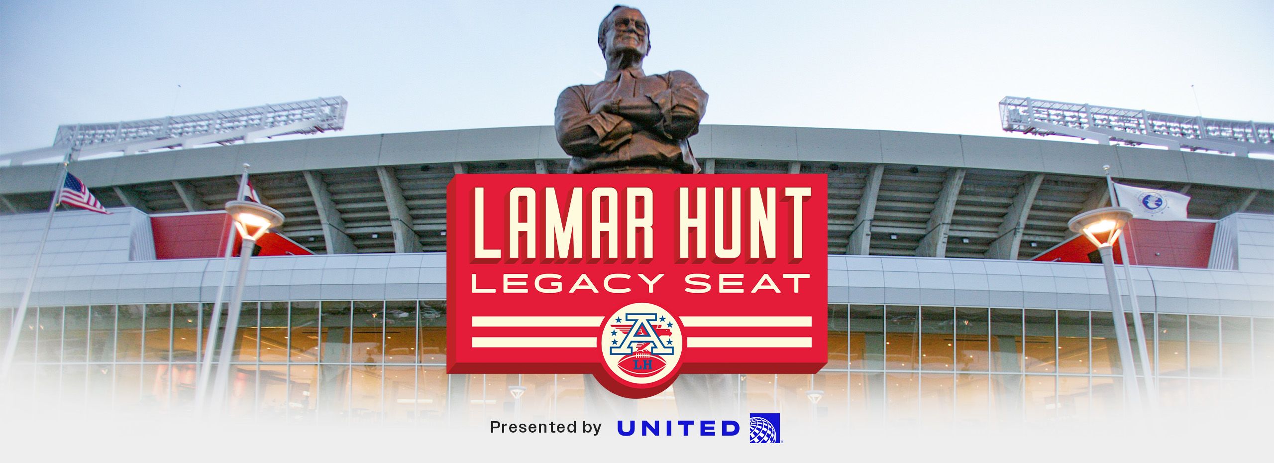 Lamar Hunt Legacy Seat Header Desktop