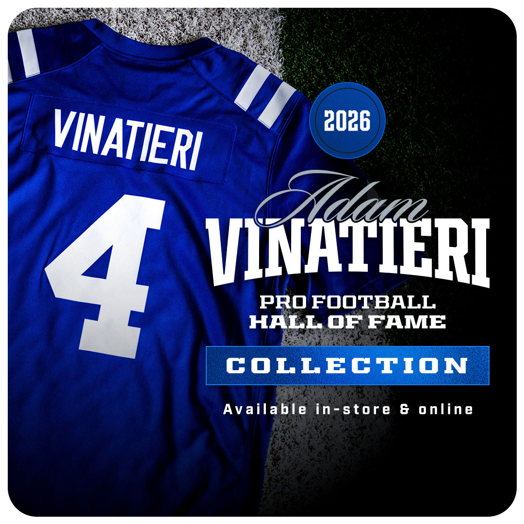 Shop the Adam Vinatieri Pro Football Hall of Fame collection