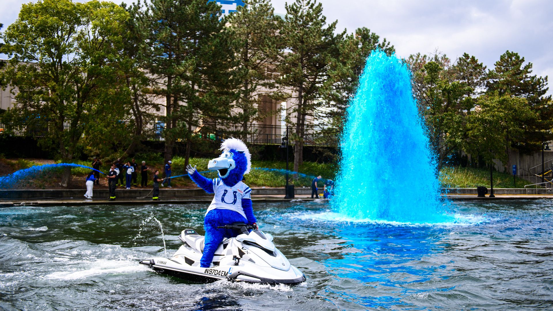 Blueing of the Canal