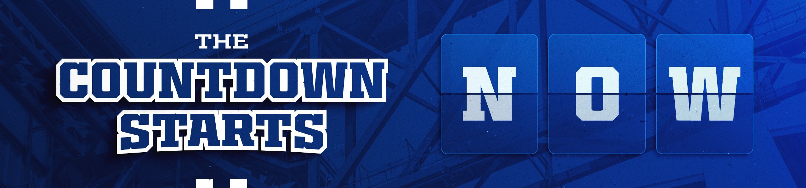 Countdown to Kickoff: The countdown starts now!