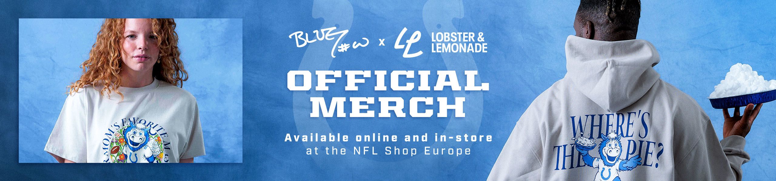 Shop the official 'Blue' and Lobster & Lemonade collection now