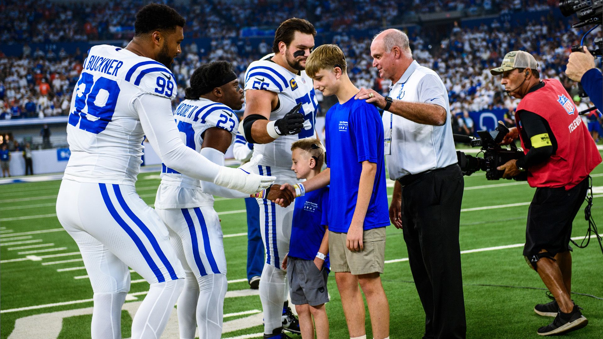 Peyton Manning Children's Hospital Kickoff & Coin Toss Kids