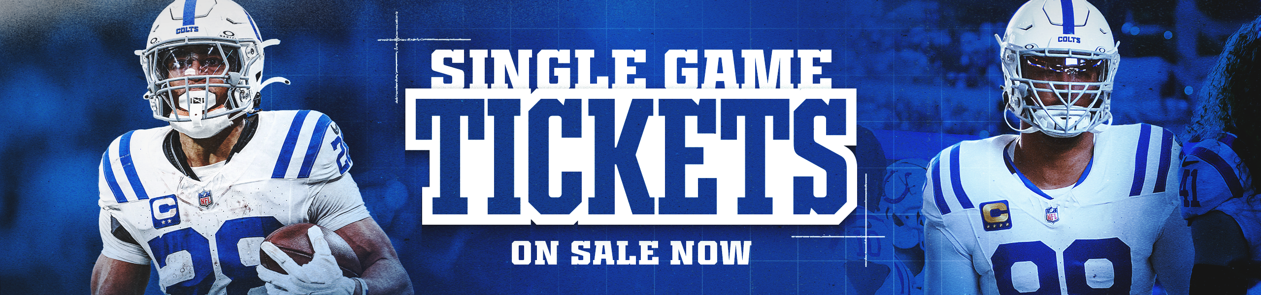 Single game tickets on sale now