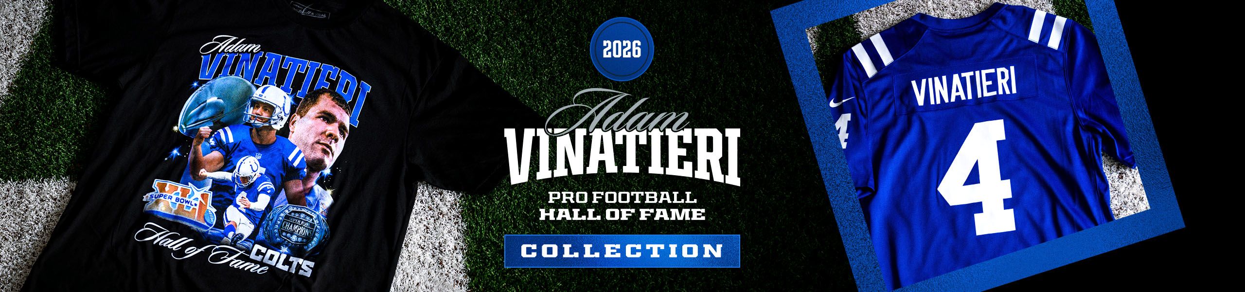 Vinatieri Collection is available! Shop Now!