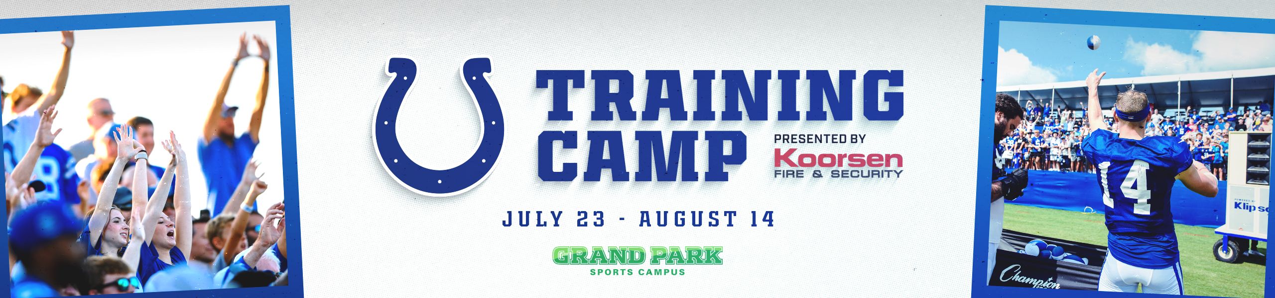 Colts Training Camp presented by Koorsen Fire and Security