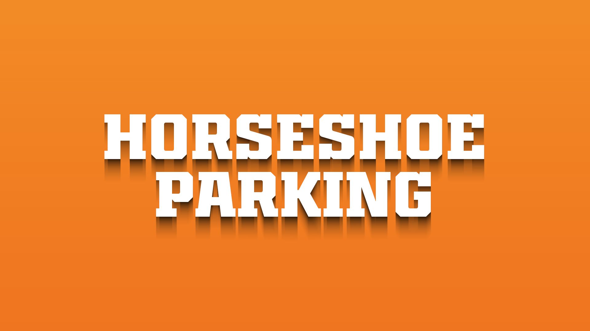 Orange Horseshoe Lot