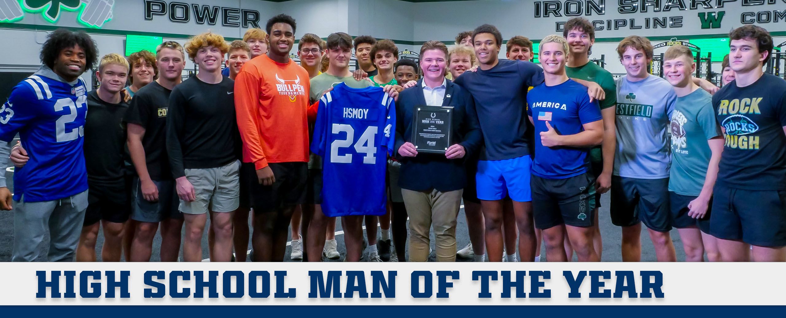 High school man of the year