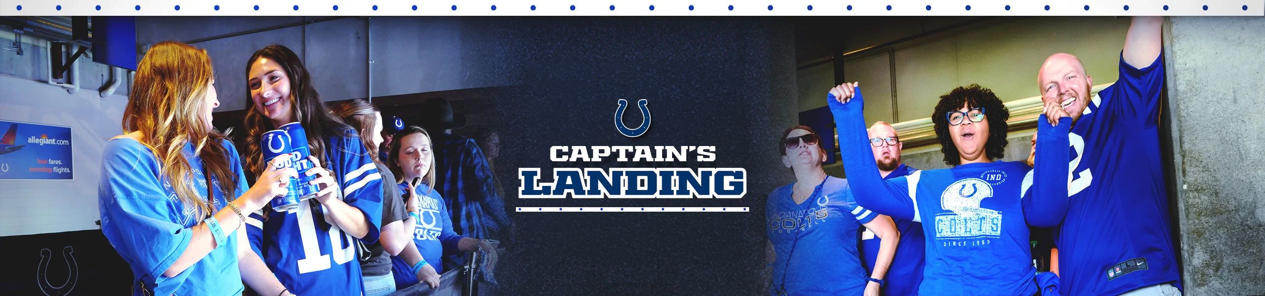 A new way to experience game day! Captain's Landing.