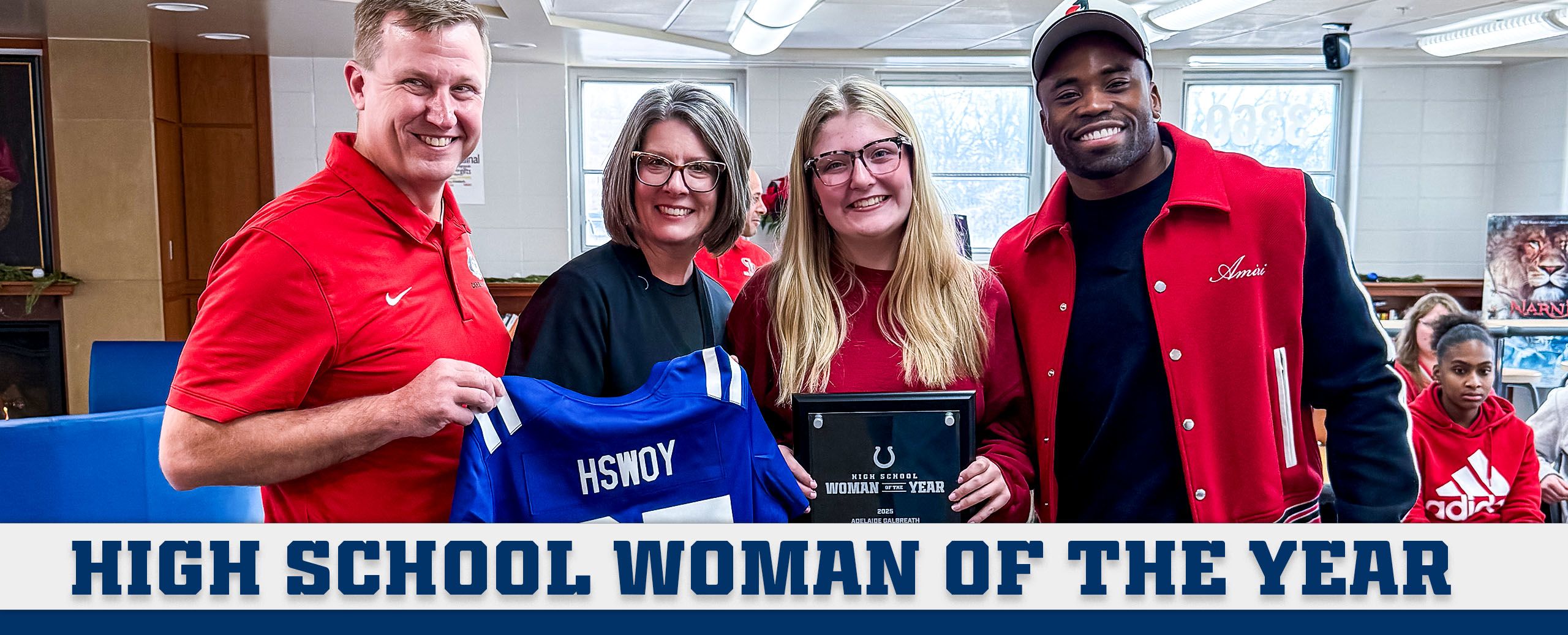 High school woman of the year