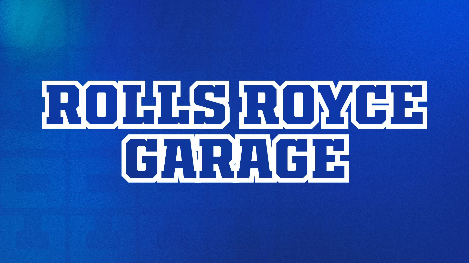 Rolls-Royce Garage