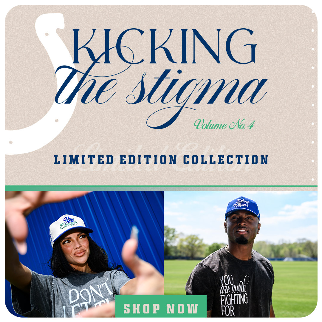 Shop the limited edition Kicking the Stigma collection