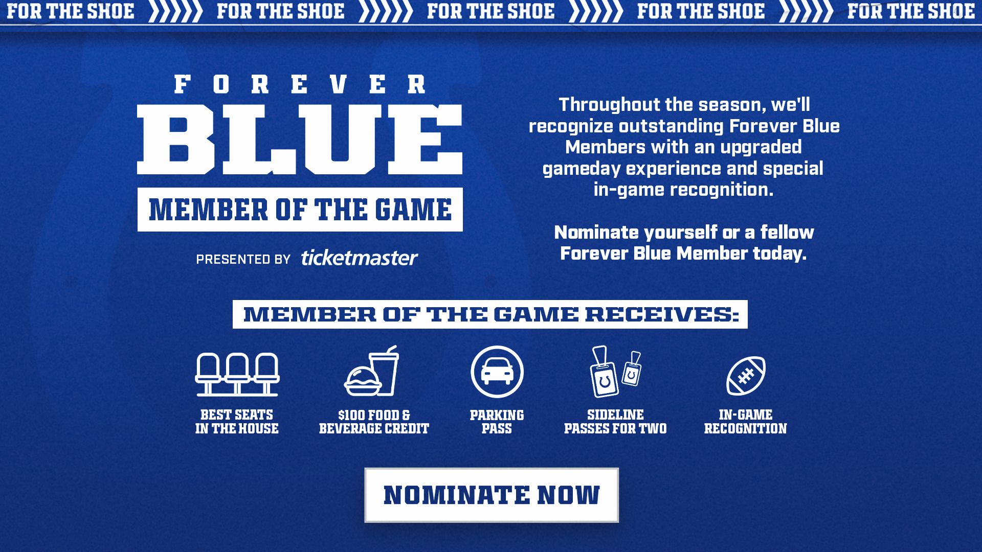 Forever Blue Member of the Game
