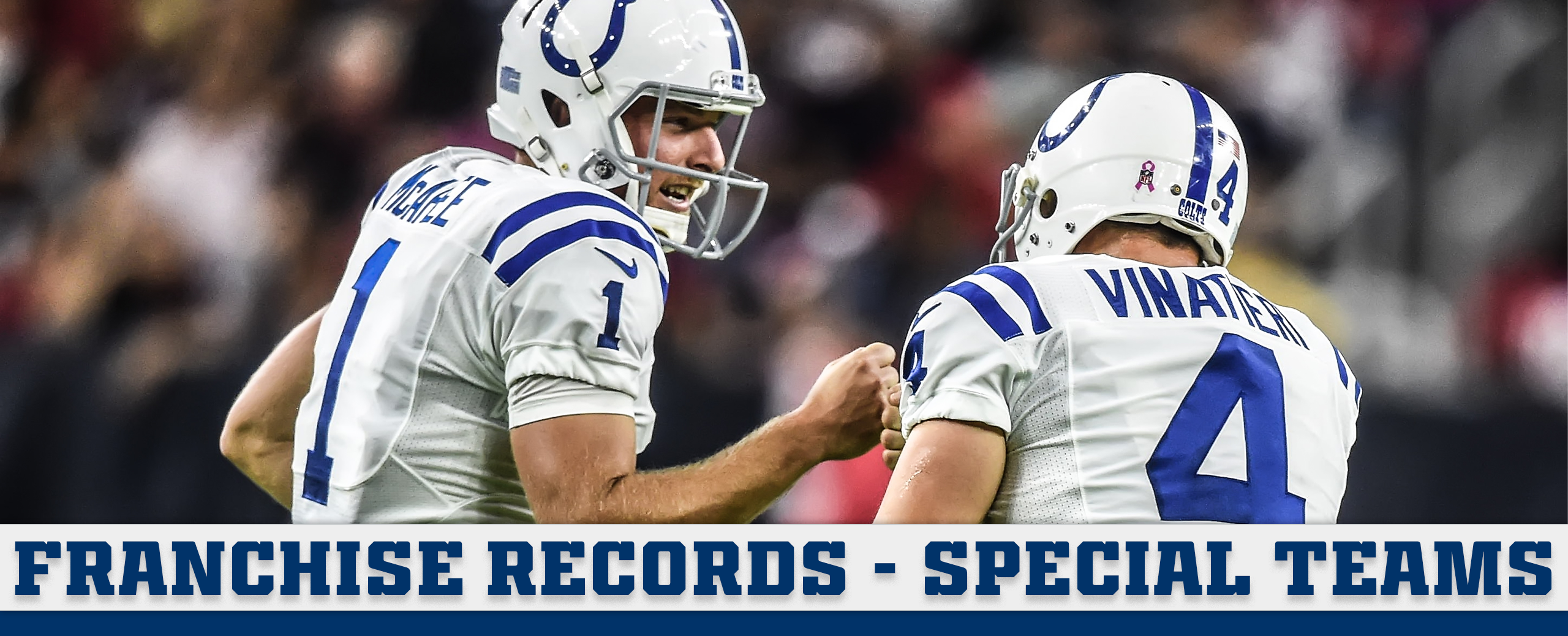 Franchise Records - Special Teams Header