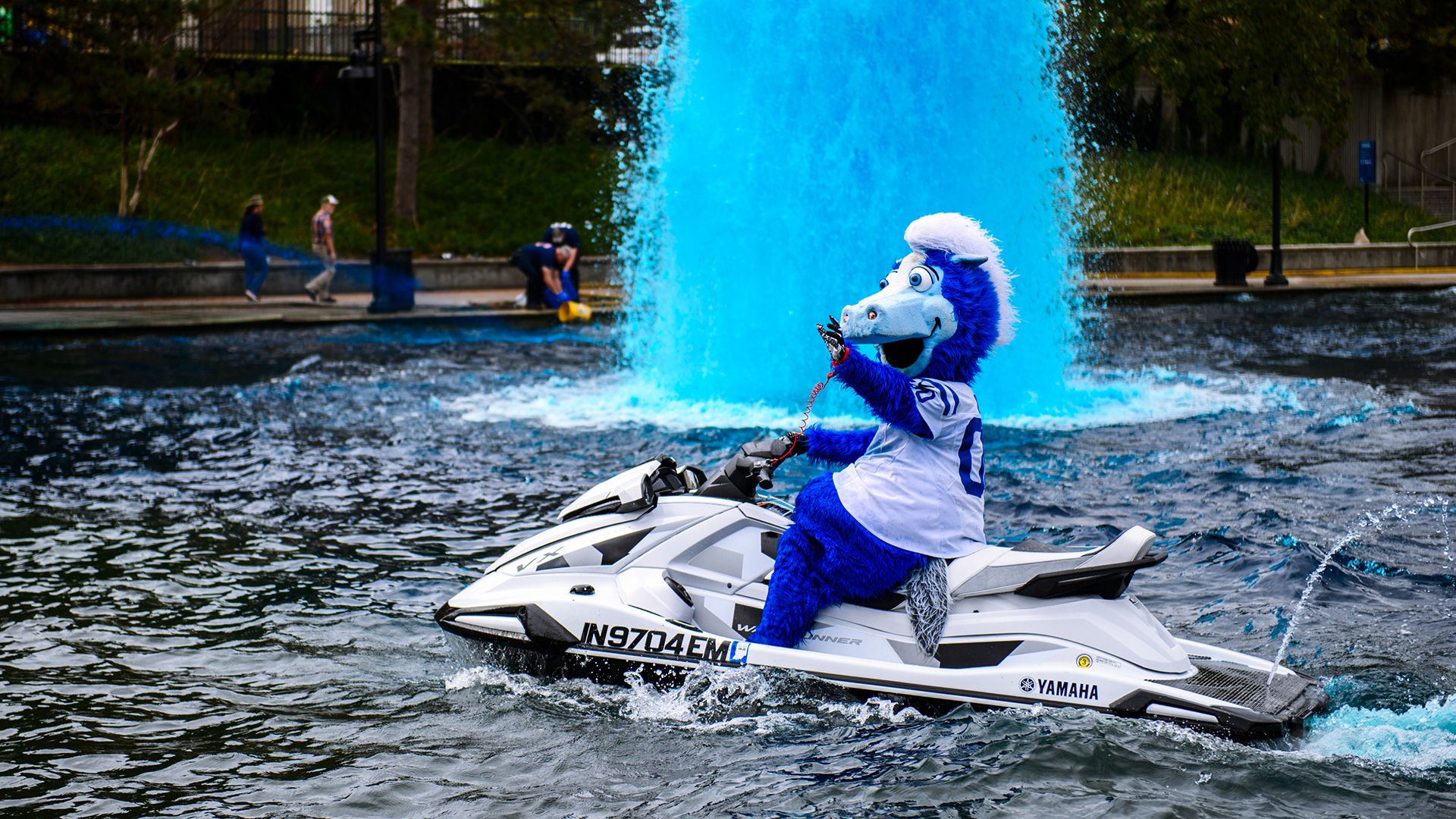 Blueing of the Canal