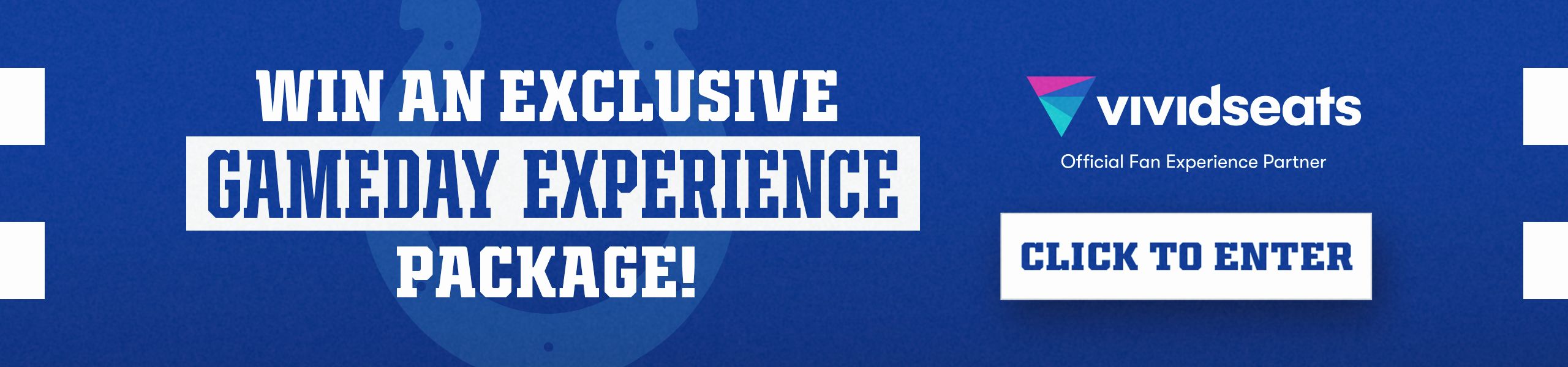 Win an exclusive gameday experience package from Vivid Seats.