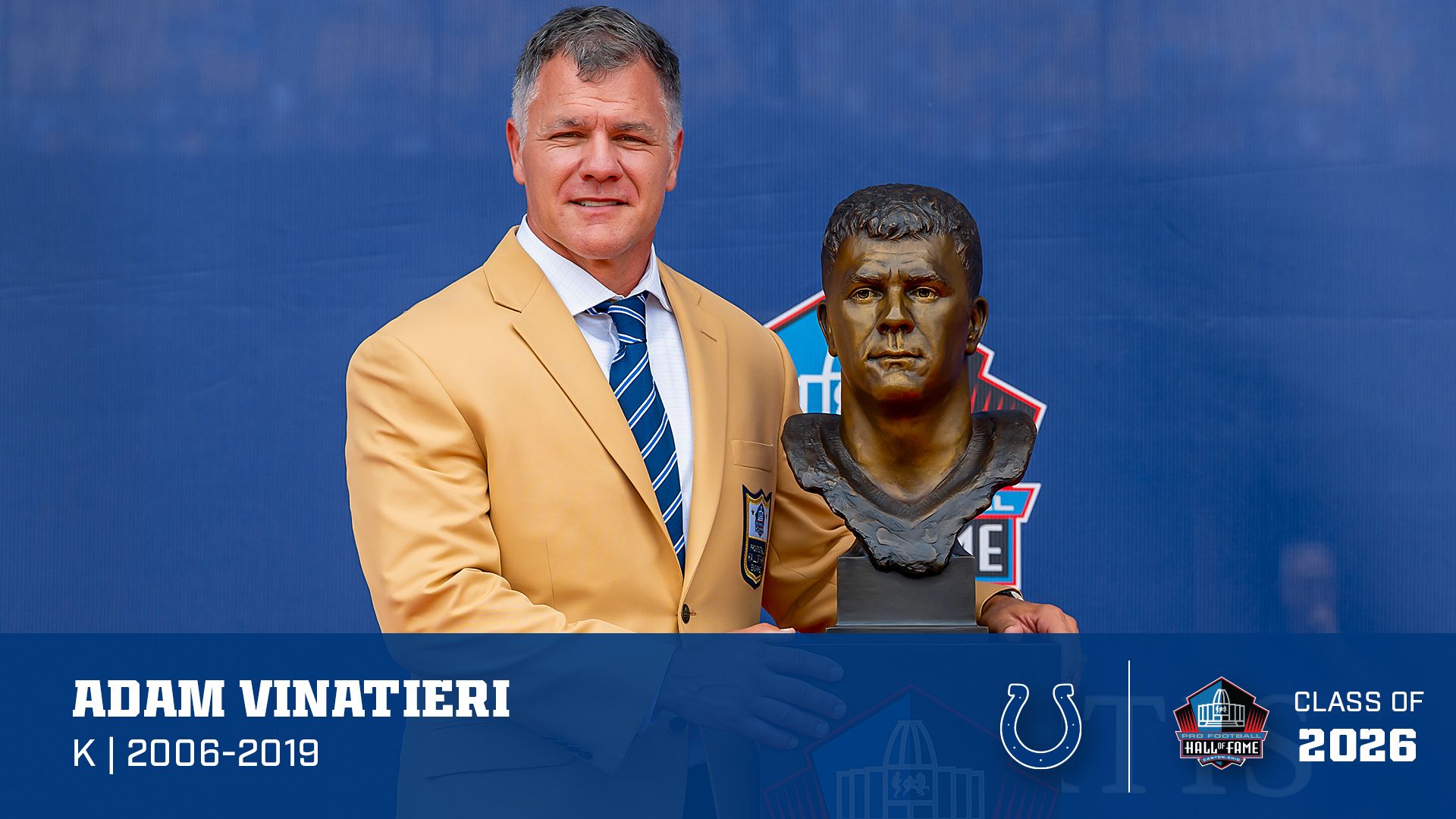Pro Football Hall of Fame Class of 2026, Adam Vinatieri