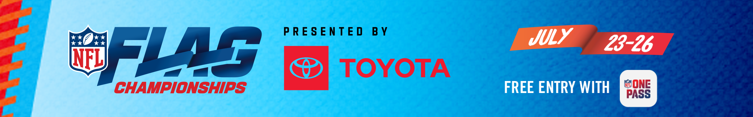 Click to claim free tickets for the NFL Flag Championships