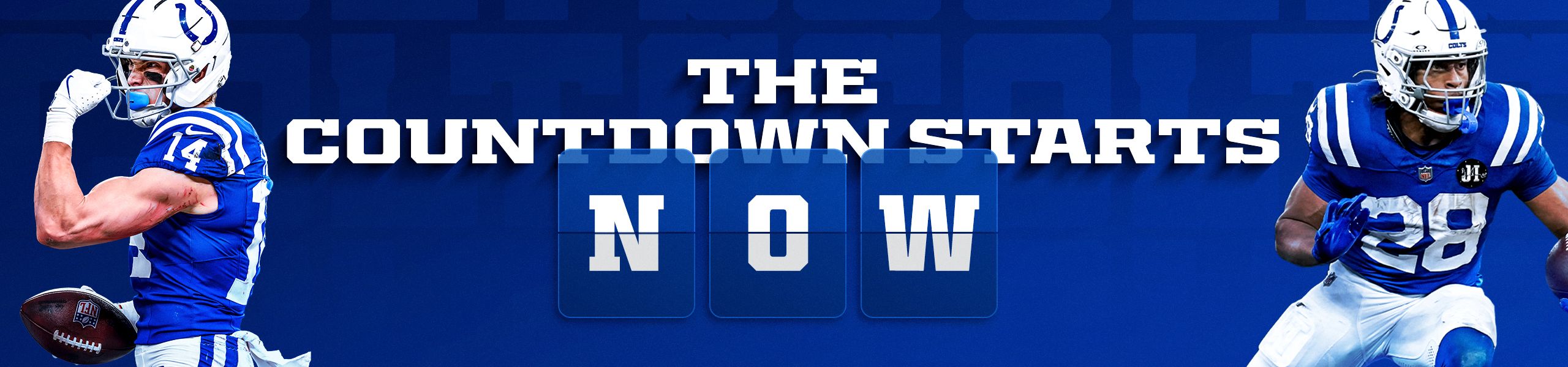 The countdown starts now