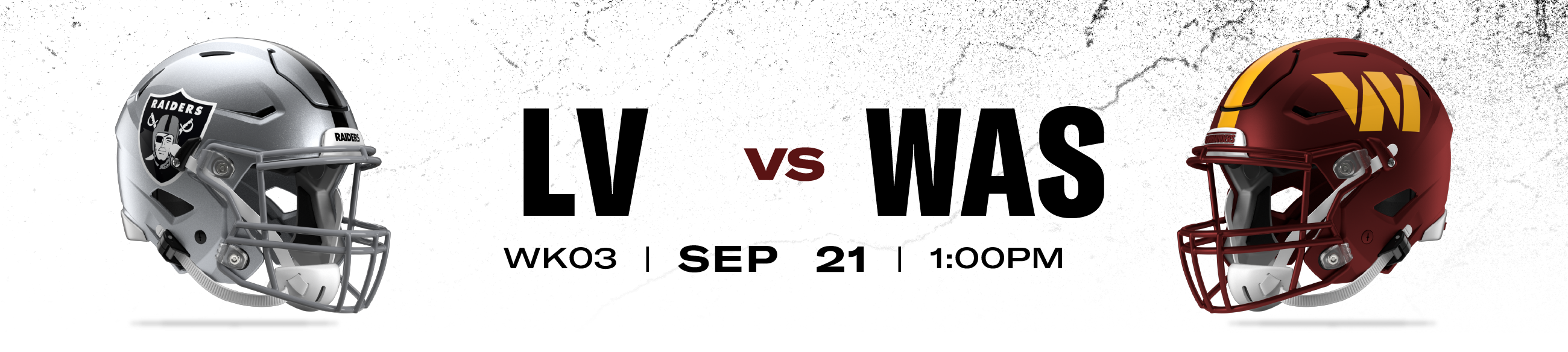 Las Vegas Raiders vs Washington Commanders