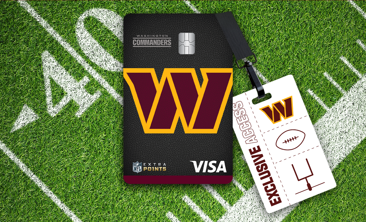 WASHINGTON COMMANDERS EXTRA POINTS VISA® CREDIT CARD