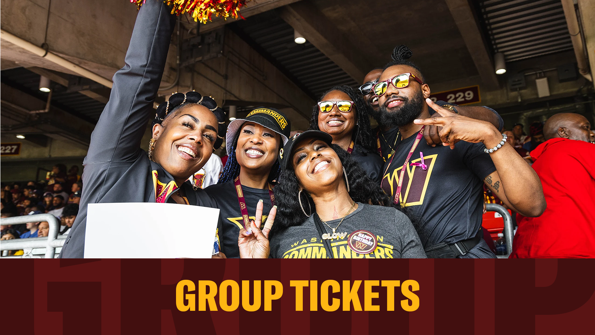 Website Update - Group Tickets