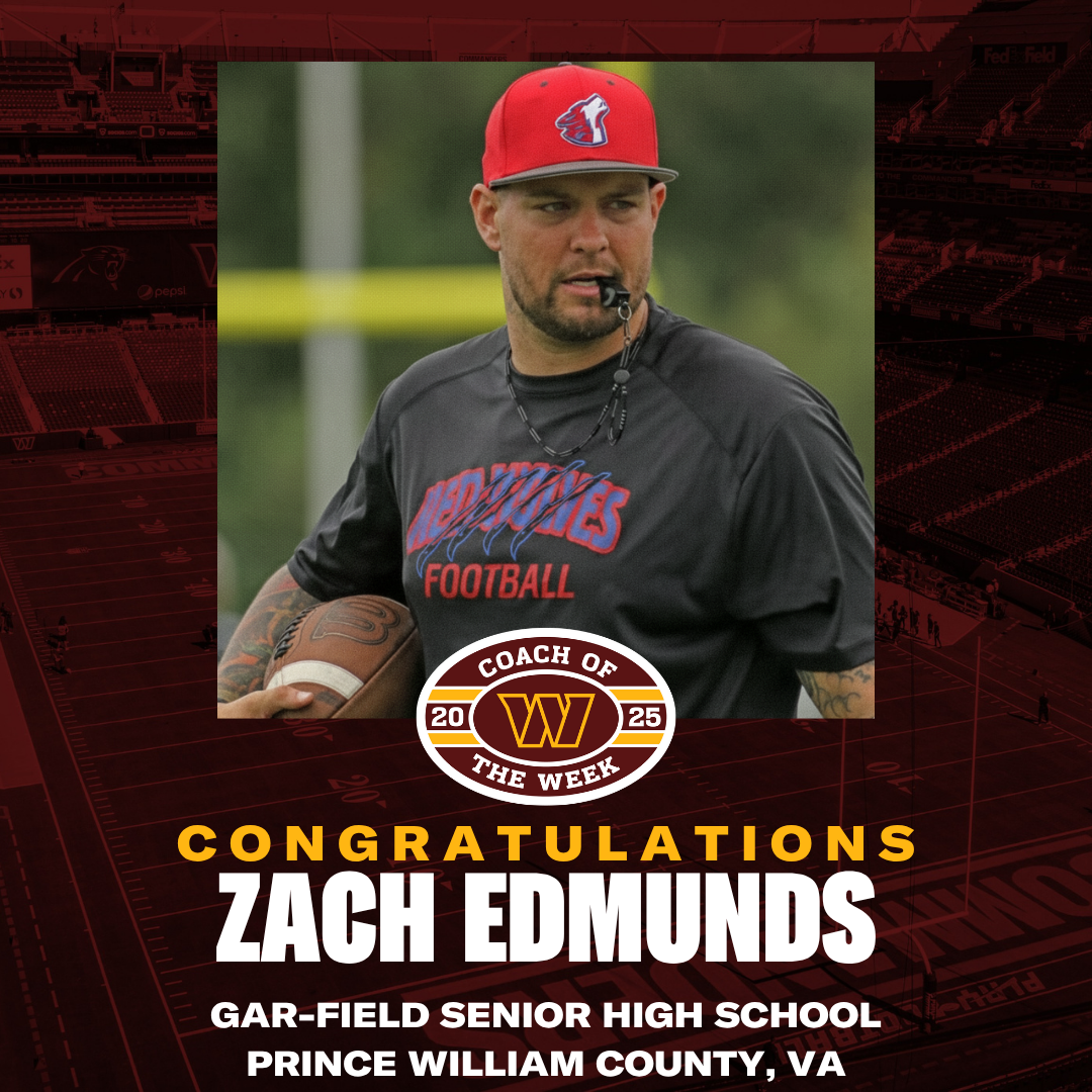 Week 3 - Coach Zach Edmunds, Gar-Field Senior High School, Woodbridge, VA
