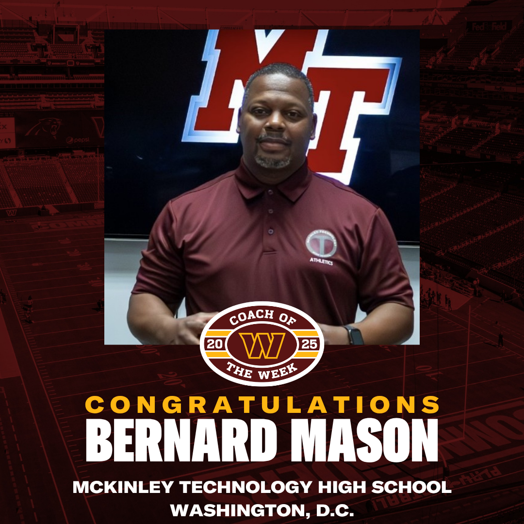 Week 4 - Coach Bernard Mason, McKinley Technology High School, Washington D.C.