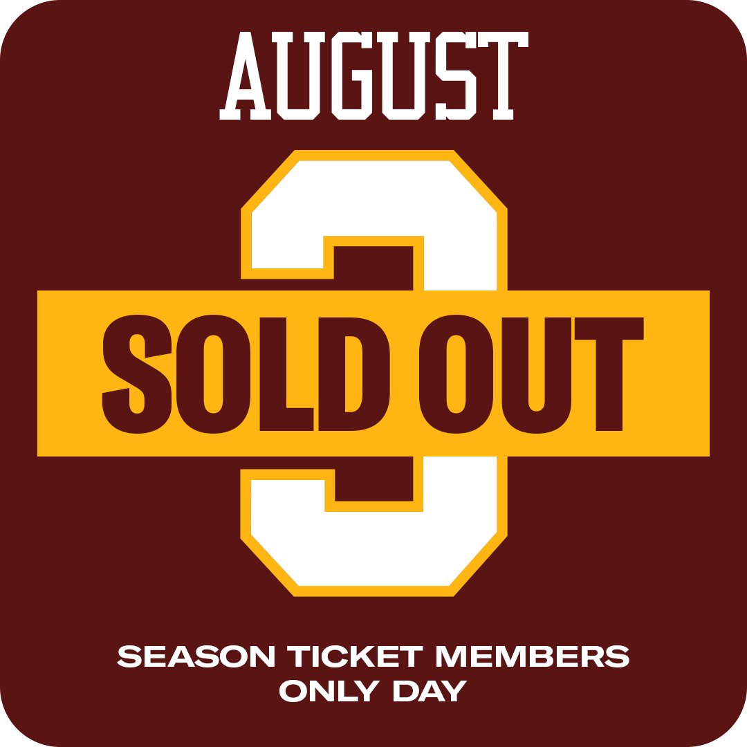 Season Ticket Members Only Day 1