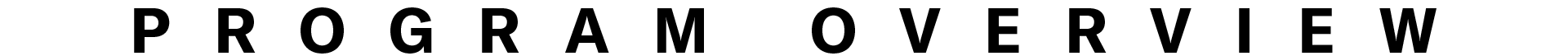 Program Overview