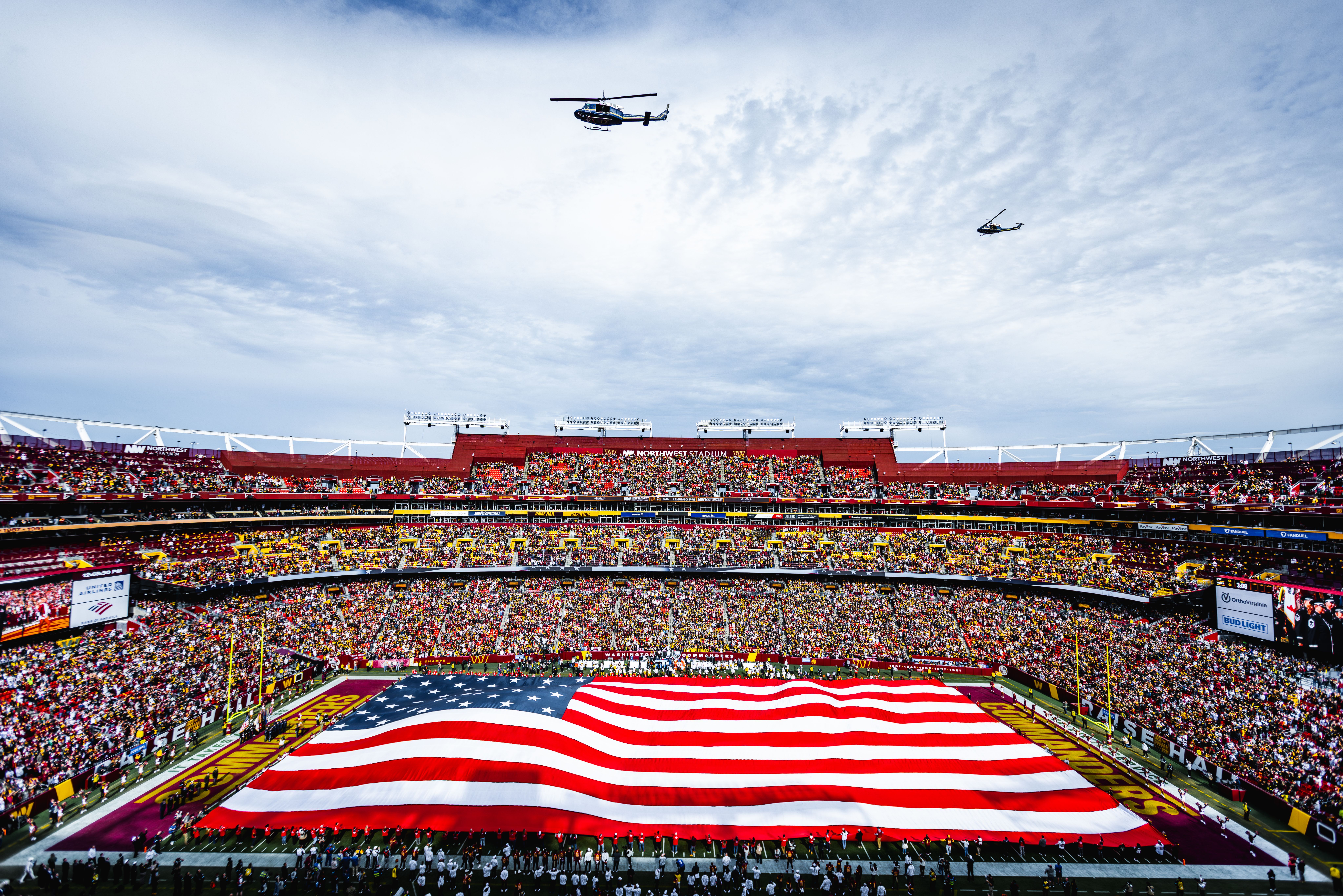 Welcome to the Official Military Appreciation Club of The Washington Commanders