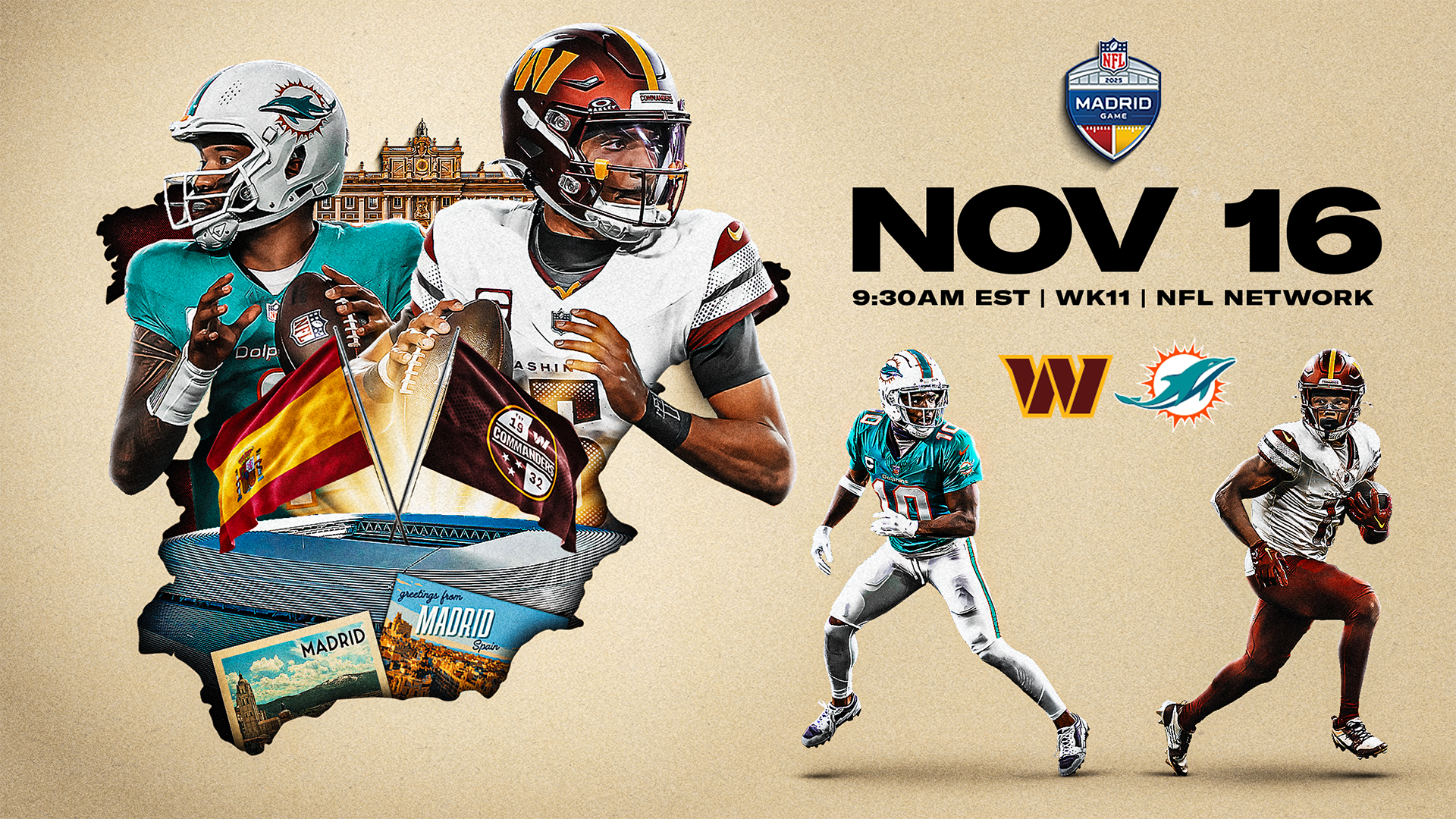 Washington Commanders vs Miami Dolphins