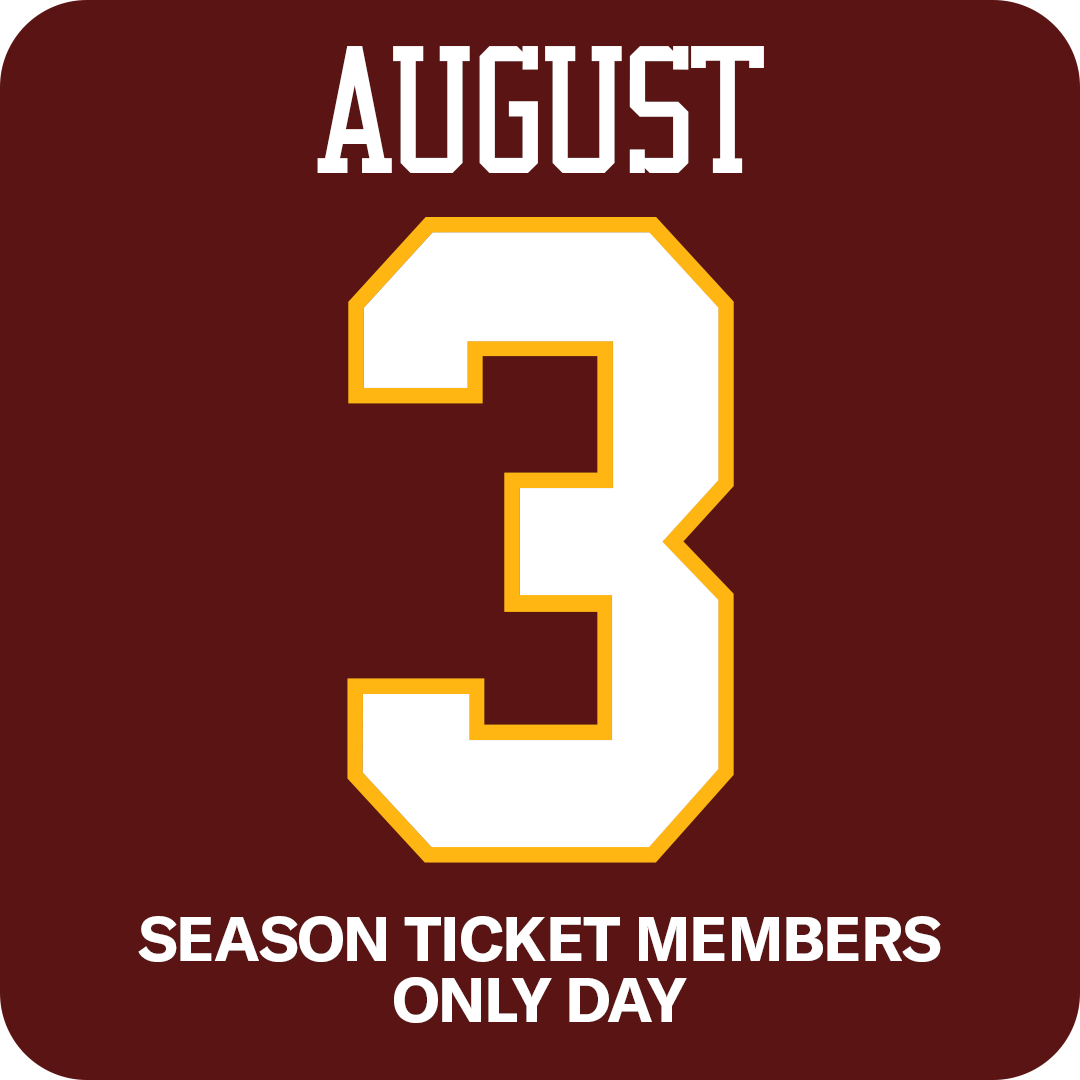 Season Ticket Members Only Day 1