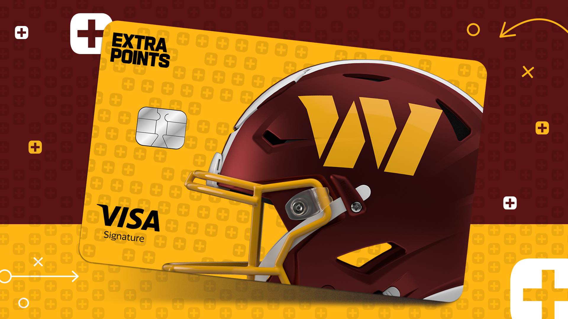 WASHINGTON COMMANDERS EXTRA POINTS VISA® CREDIT CARD