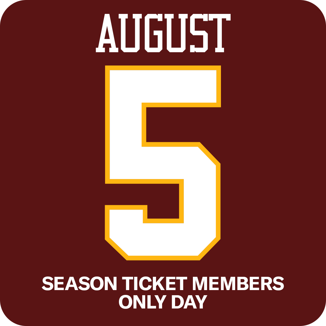 Season Ticket Members Only Day 3