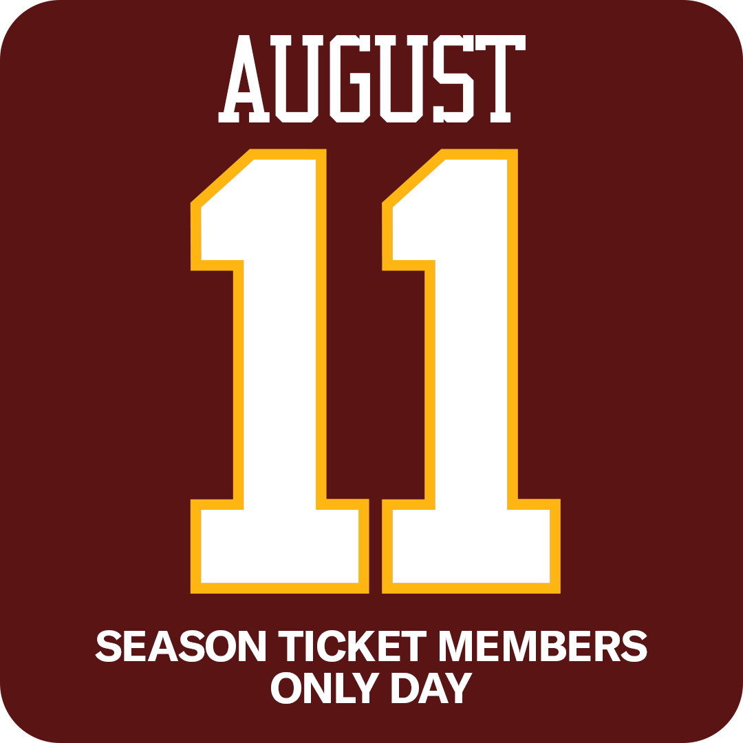 Season Ticket Members Only Day 5